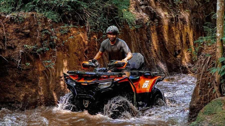 Bali: Waterfall Gorilla Cave ATV & Ubud Rafting Trip & Lunch - Timing, lunch, and the Cretya Sunset Infinity Pool Bar reset