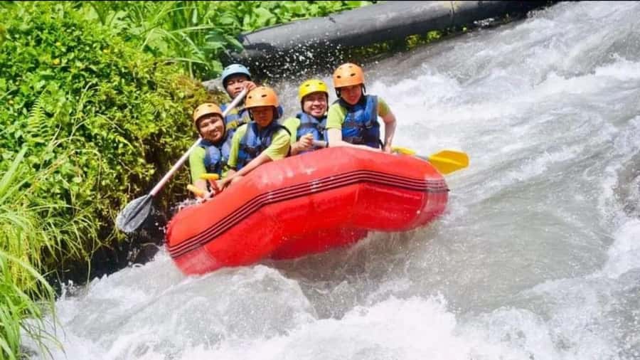 Bali: Waterfall Gorilla Cave ATV & Ubud Rafting Trip & Lunch - Getting to Graha Adventure and meeting up fast