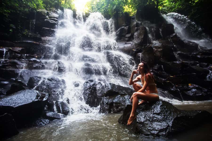 Bali Waterfall Tour with Lunch Views of Mount Batur - Kintamani lunch with Mount Batur and lake views