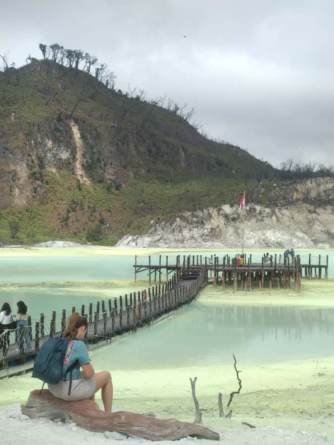 Bandung: White Crater Volcano Guided Day Trip - High-season dates and the extra fee you should check