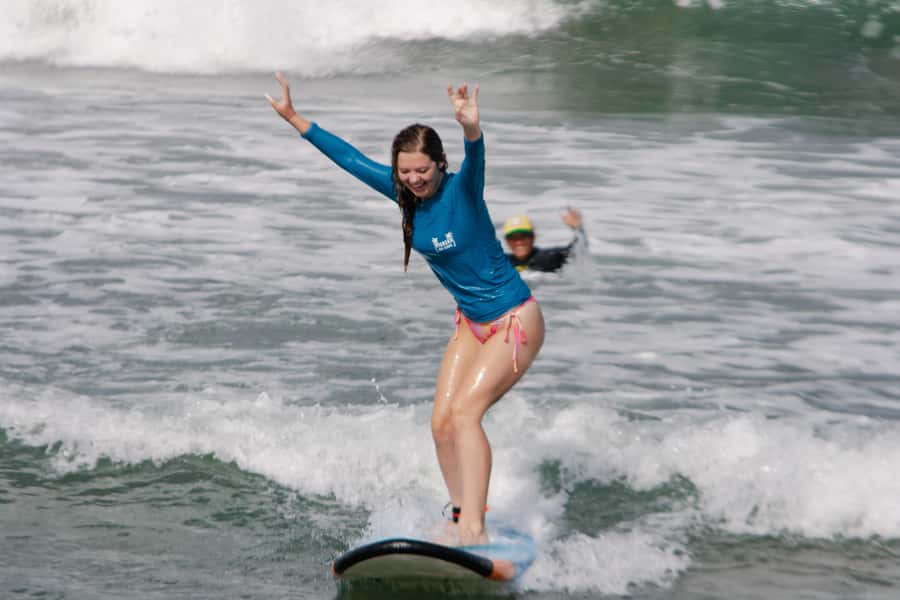Beginner Surf Lessons in Canggu - How You Start: Theory, Land Practice, Then Your First Attempts