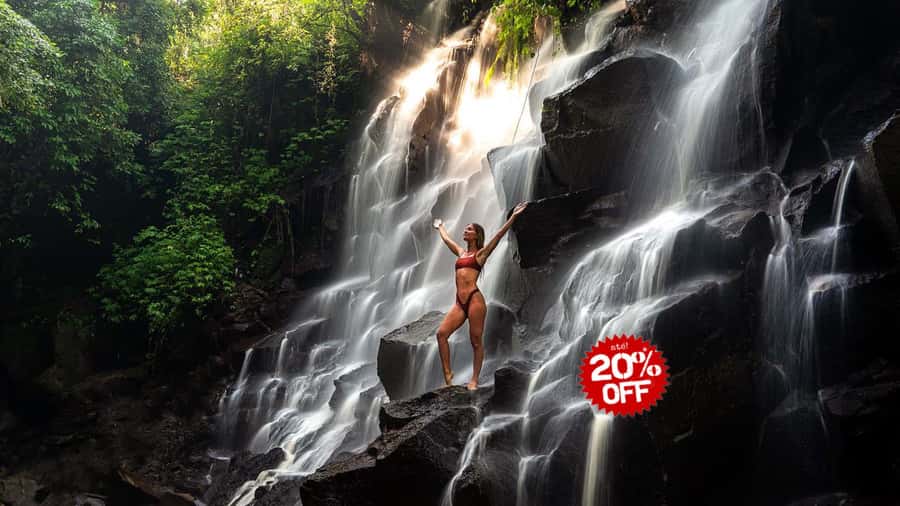 Best Watefalls, Monkey Forest, Temple and Rice terrace - Segara Windhu Argo coffee plantation: tasting Bali flavors the local way