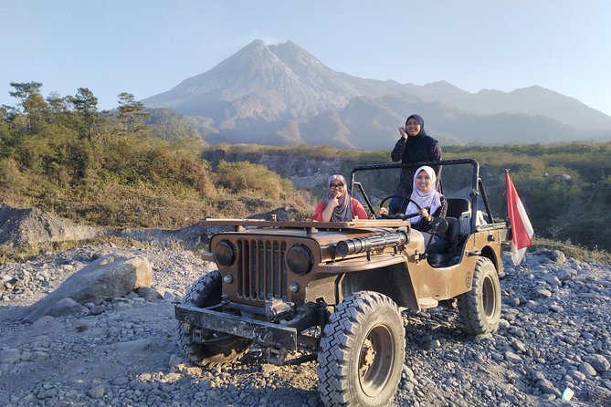 Borobudur(climb up), Merapi Volcano and Prambanan Temple Tour - Merapi Volcano by 4x4 jeep: the fun part, plus the weather lesson