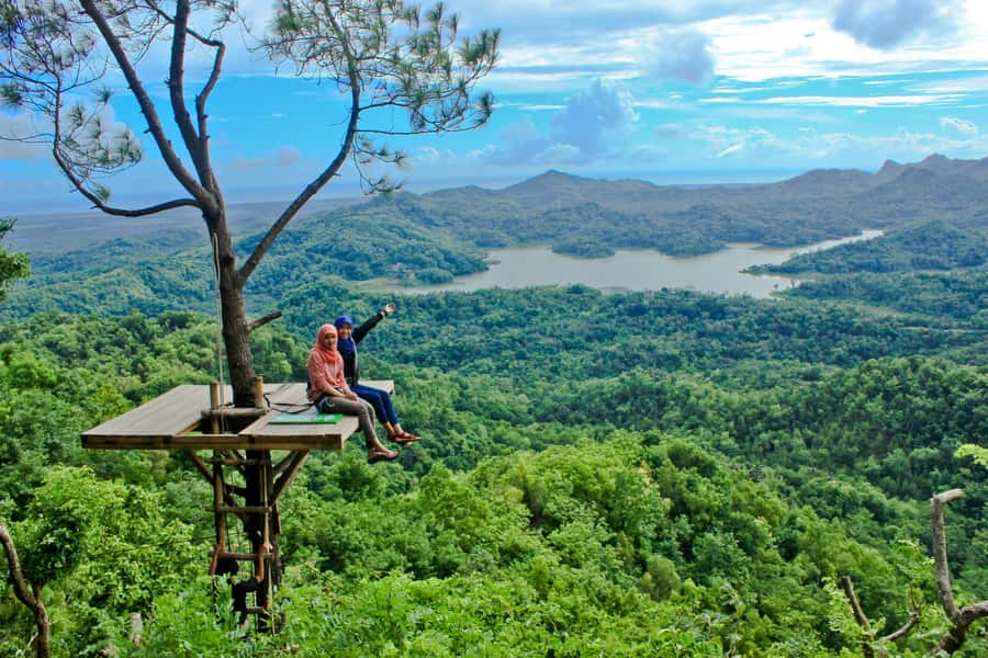 Borobudur Temple, Waterfall & Kalibiru National Park Trip - Yogyakarta Countryside Drive and the Hidden Waterfall Swim