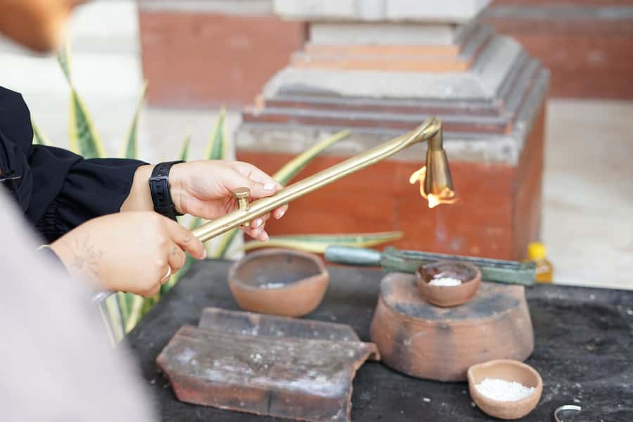 Celuk Bali Silver Class - Make Your Own Silver Jewelry - The Metalworking Flow: From Melting Silver to Making It Shiny