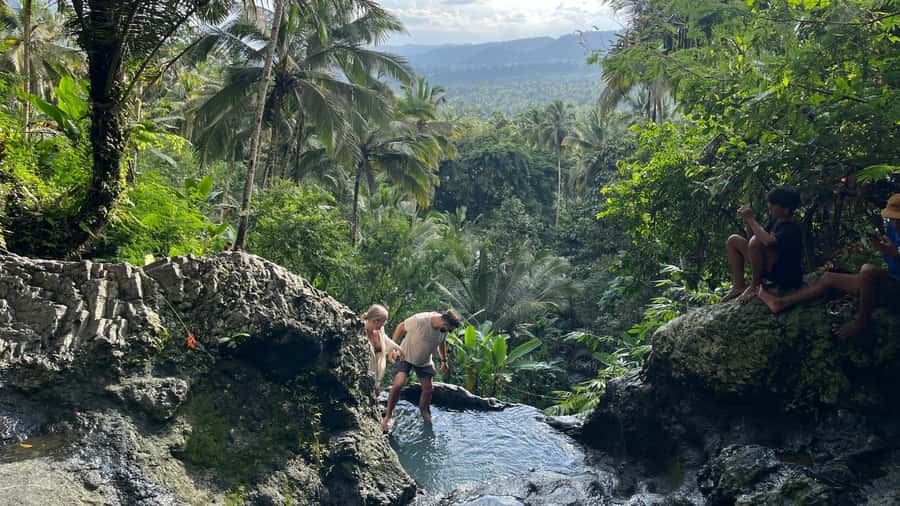 East Bali: Gembleng waterfall, Tenganan and Virgin beach - East Bali, in One Private Day