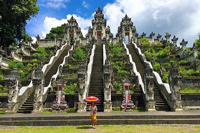 Exploring Bali in 5 Days: Completed Journey of Discovering Bali - Day 4 east Bali temples and water palaces: Lempuyang gate views, Tirta Gangga pools, Ujung gardens, and Virgin Beach