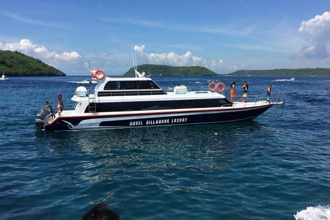 Fast Boat Transfer: Sanur to Nusa Penida by Penidago - Nusa Penida landing: when the harbor is under construction