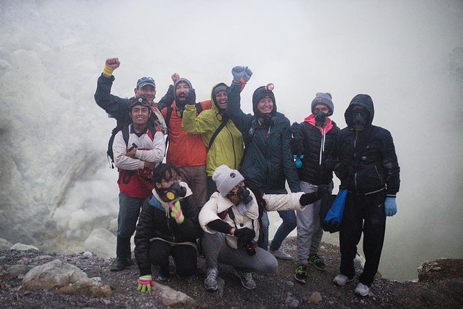 From Bali: 24-Hour Kawah Ijen Blue Flames, Dinner & Room - What you get in the bag: gear, warm layers, and small tips