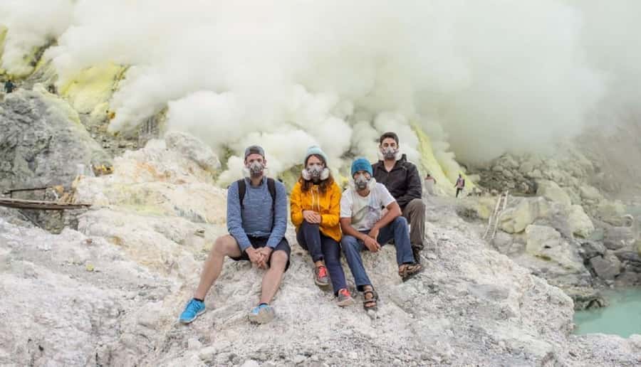 From Bali/Banyuwangi: Ijen Blue Fire Midnight Group Tour - The hike plan from Paltuding: where your time actually goes