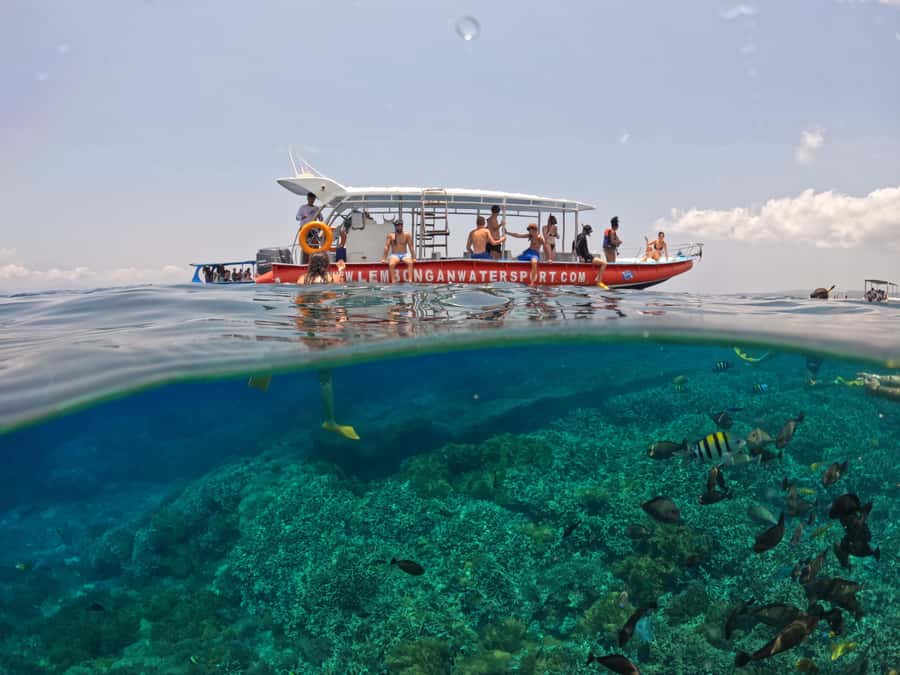 From Bali: Half Day Snorkeling 3 Spots to Lembongan & Penida - The bumpy boat reality: how to plan for the choppy start