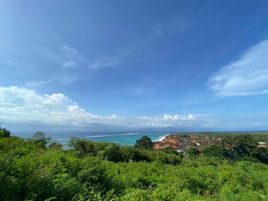 From Bali: Lembongan & Mangrove Buggy Tour with Buffet Lunch - Yellow Bridge, Dream Beach, and a Hilltop View of Mount Agung