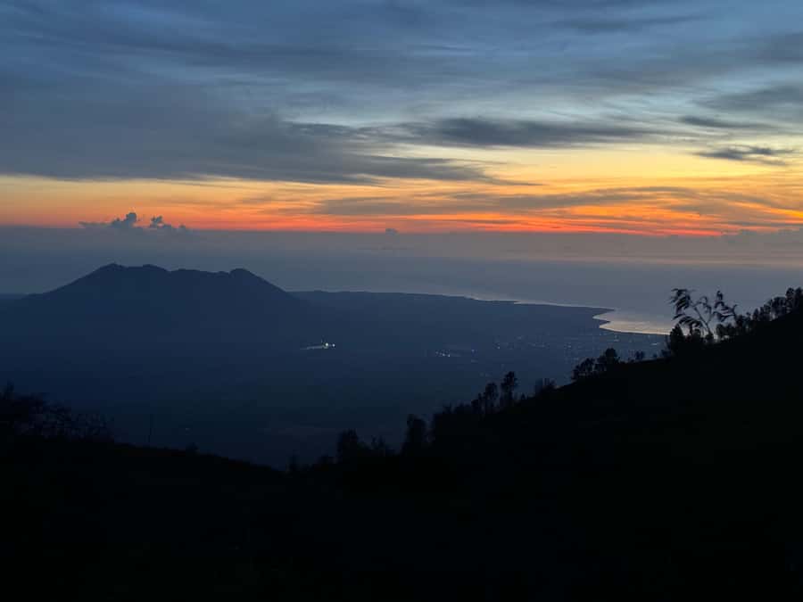 From Bali: Mount Ijen Tour Blue Fire Tour 2D1N, Hotel - The Blue Fire Moment Inside Ijen Crater