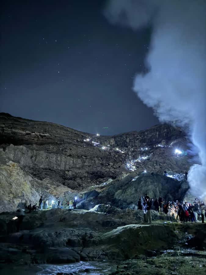 From Bali : The Majestic Mount Ijen Sunrise Trekking - Mount Ijen Sunrise Trek: The Blue Flame and Sulfur Lake Story