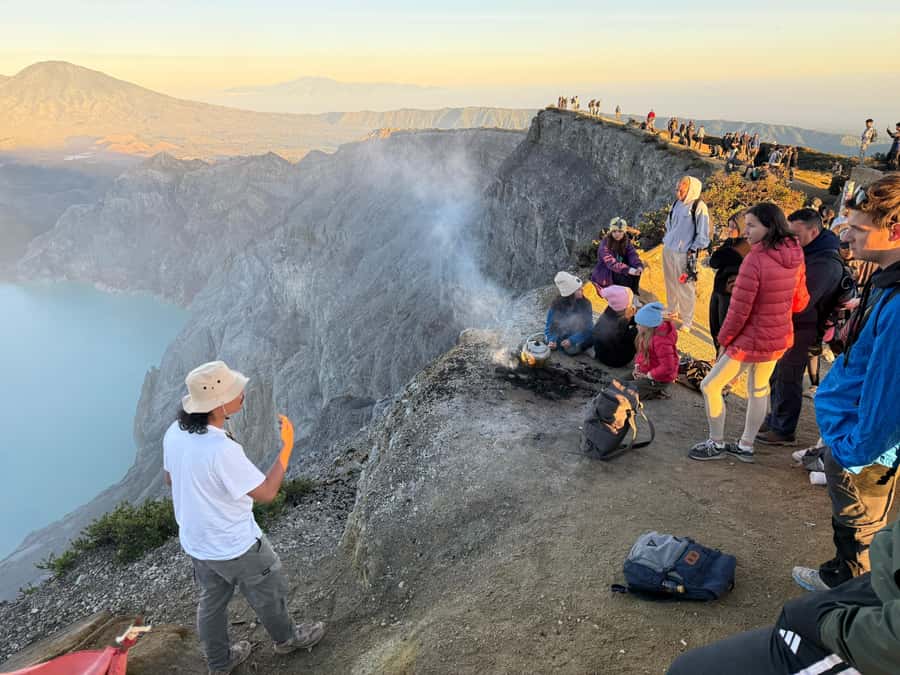 From Banyuwangi/Ketapang Harbor: Ijen Blue Fire with options - Safety gear for sulfur air, and why it’s not optional here