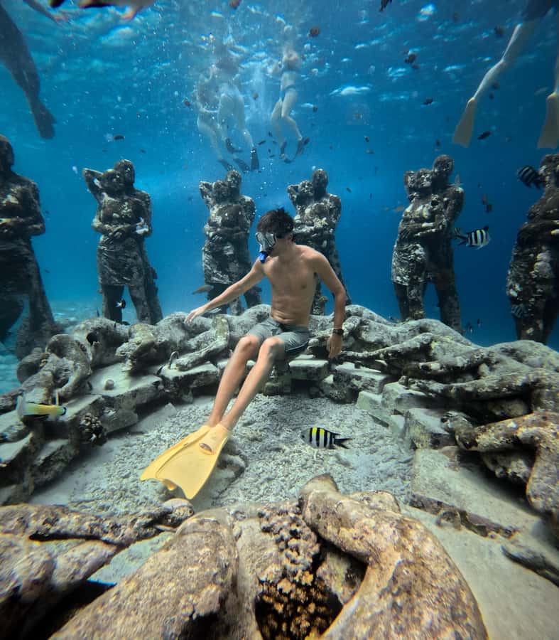 From Gili Trawangan: Gili Islands Snorkeling Boat Tour - Gili Meno freshwater lake and turtle sanctuary time (only on the longer tour)