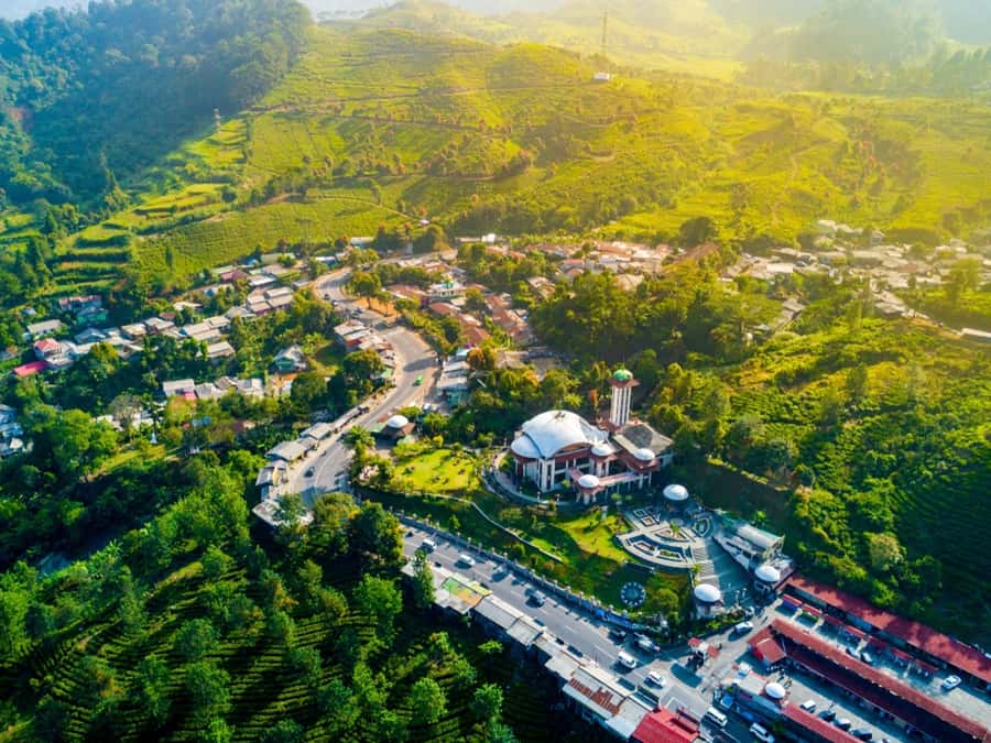 From Jakarta: Safari Park, Tea Plantation & Jaksa Waterfall - Jaksa Waterfall: cool mist, a forest walk, and water time that may vary