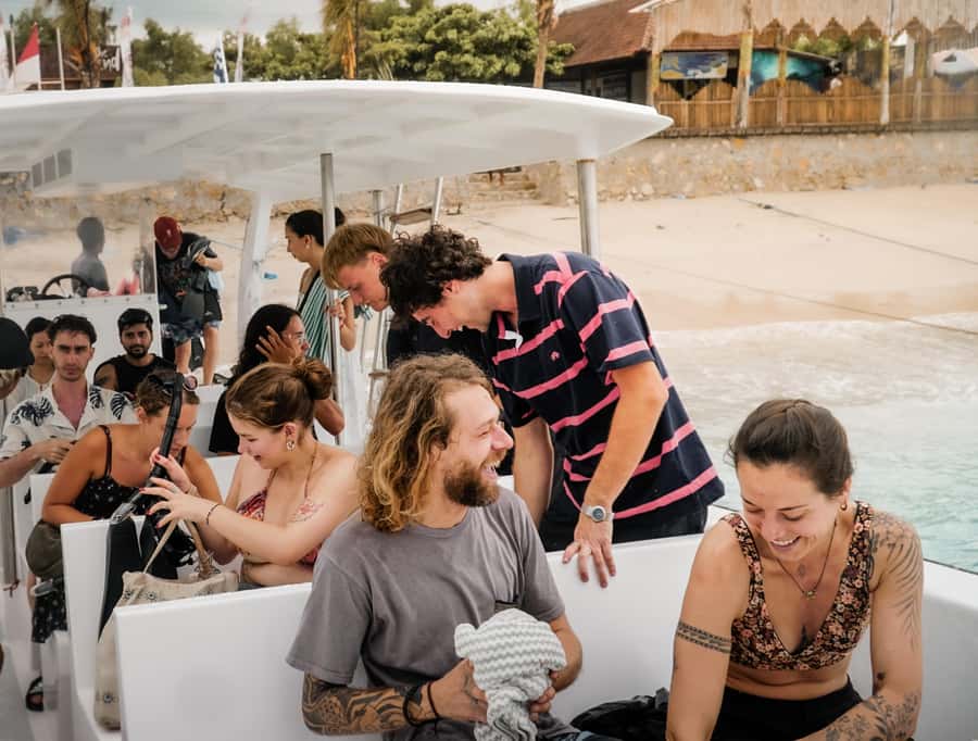 From Lembongan: Manta Point Snorkeling & West Penida Tour - The fast-boat day plan, from Yellow Bridge to west Penida