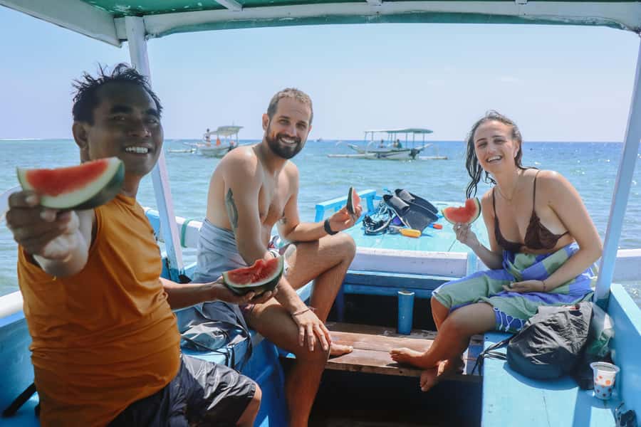 From Lombok: Full-Day Gili Gede, Rengit, & Layar Island Tour - The flow of the day, from Tembowong Harbour to three snorkel sessions