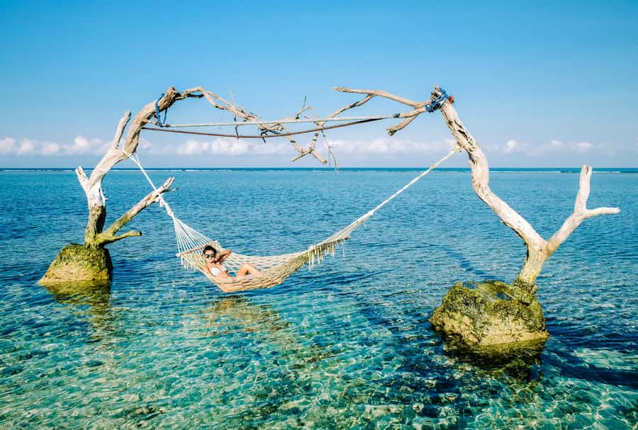 From Lombok: Private Gili Islands Trip w. Glass-Bottom Boat - Gili Air snorkeling: where you start seeing the marine life