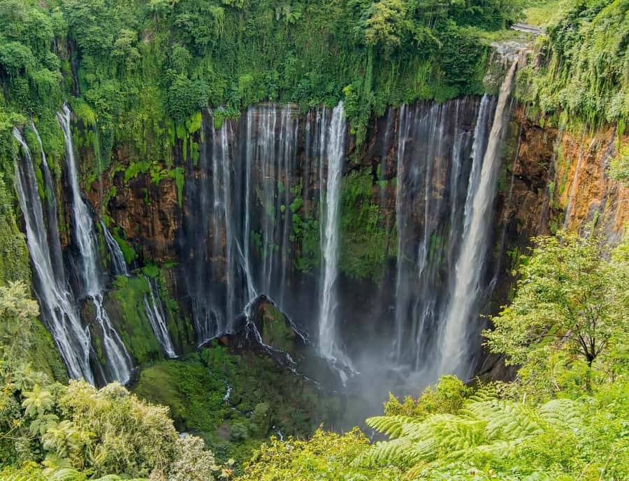 From Malang: Tumpak Sewu Waterfall Day Trip (Sharing) - Tumpak Sewu in one sentence: it is a waterfall you walk into