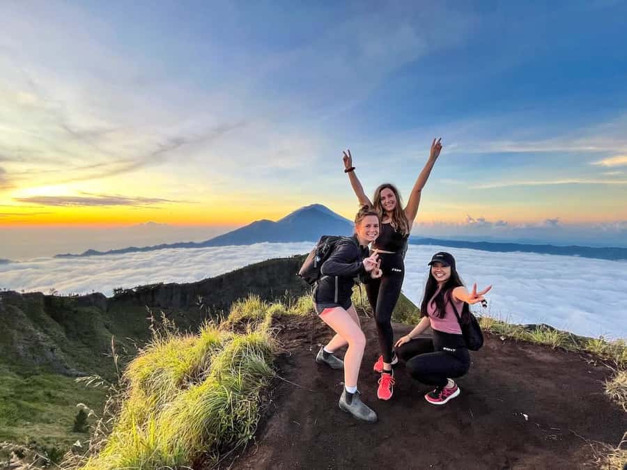 From Ubud: Mount Batur Hiking - Descending Past Younger Craters (This Is Not a Straight Back Down)