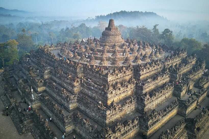 From Yogyakarta: Borobudur Trip with Guided Tour Options - The guided walk: terraces, reliefs, Buddha statues, and viewpoints