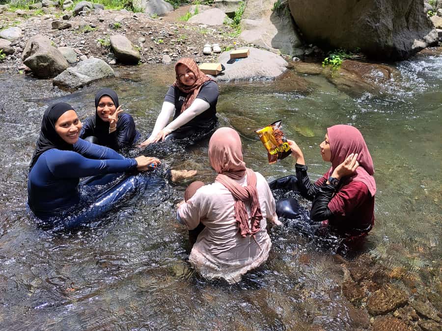 From Yogyakarta: Hidden Waterfall & Selogriyo Rice Terraces - Swimming in the Waterfall Pool: Bring Comfort, Not Just Courage