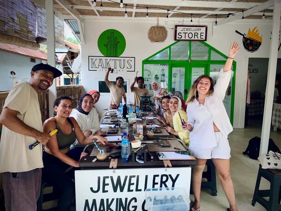 Gili Air: kaktus silver jewellery making class - Gili Air Silver Jewelry at Kaktus: What Makes It Worth Your Time