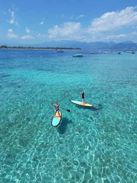 Gili sunrise stand-up paddle boarding (drone photoshoot) - Drone Photoshoot: Why It Feels Worth It at $19