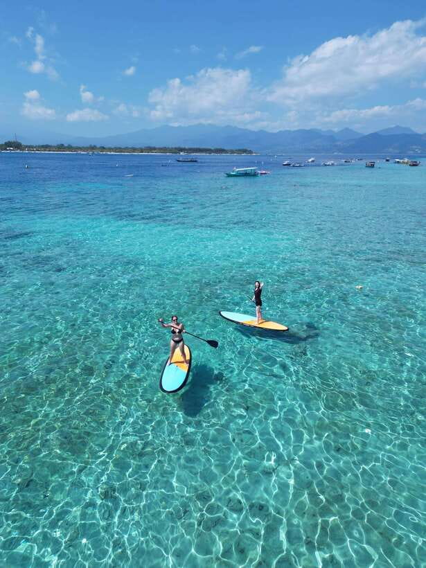 Gili sunrise stand-up paddle boarding (drone photoshoot) - What to Bring and What to Avoid