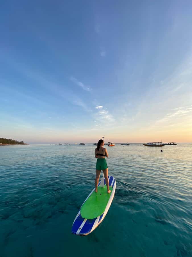 Gili SUP Or Kayak With Drone Shoot . Daylight Or Sunrise - Key things to know before you go