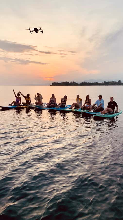 Gili SUP Or Kayak With Drone Shoot . Daylight Or Sunrise - Drone shoot: what you can expect and how to get good footage