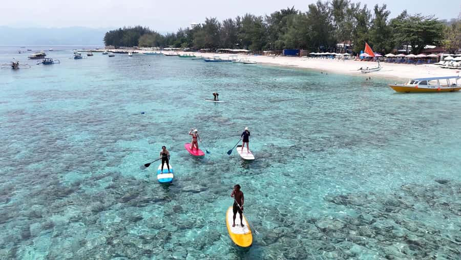 Gili SUP Or Kayak With Drone Shoot . Daylight Or Sunrise - Safety and comfort: the part you should not ignore