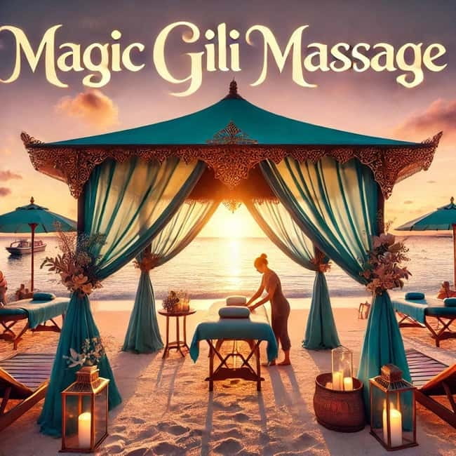 Gili Trawangan: Beach Massage with Sunset and Cocktail - The flow of your 60 minutes: what happens once you’re seated