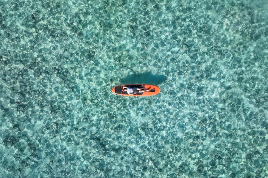 Gili Trawangan: Stand-Up Paddle with Drone Shot & Guide - The Long Self-Guided Paddle: 100 Minutes of Freedom