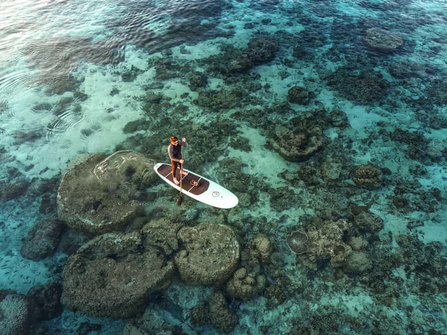 Gili Trawangan: Stand-Up Paddle with Drone Shot & Guide - Mount Rinjani Light Shows: What You Actually See Out There
