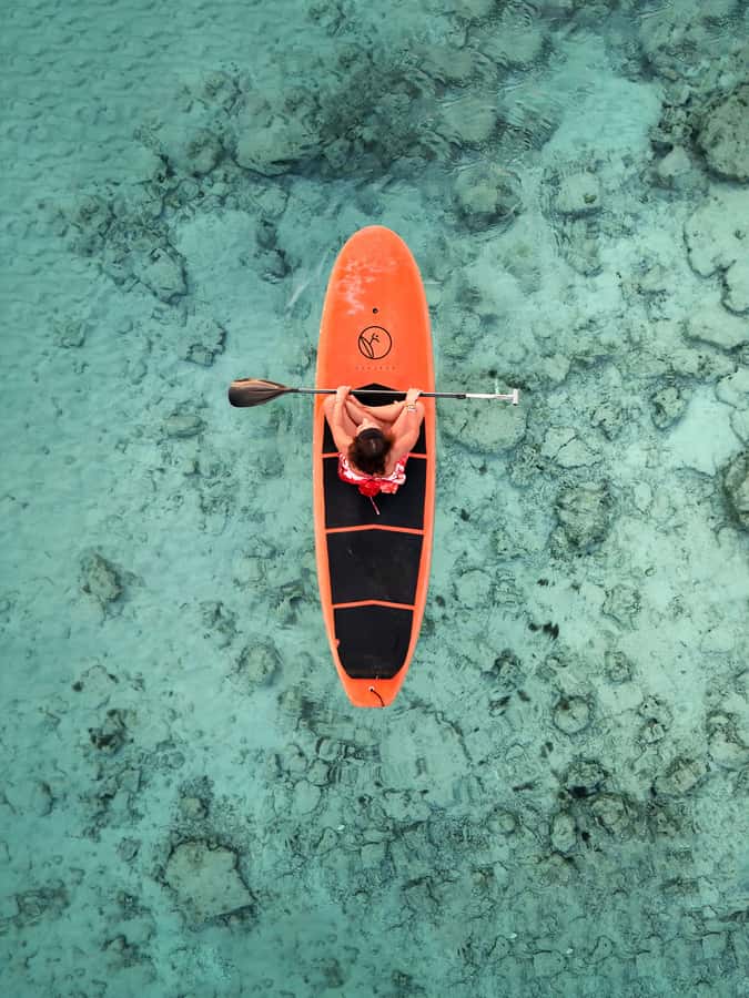 Gili Trawangan: Stand-Up Paddle with Drone Shot & Guide - Getting Started at Pongkor (and What to Watch for)
