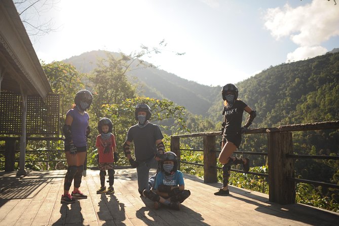 Haunted Valley Waterfall ATV and Bike Tour - The bike segment: rice fields and dirt-trail pacing