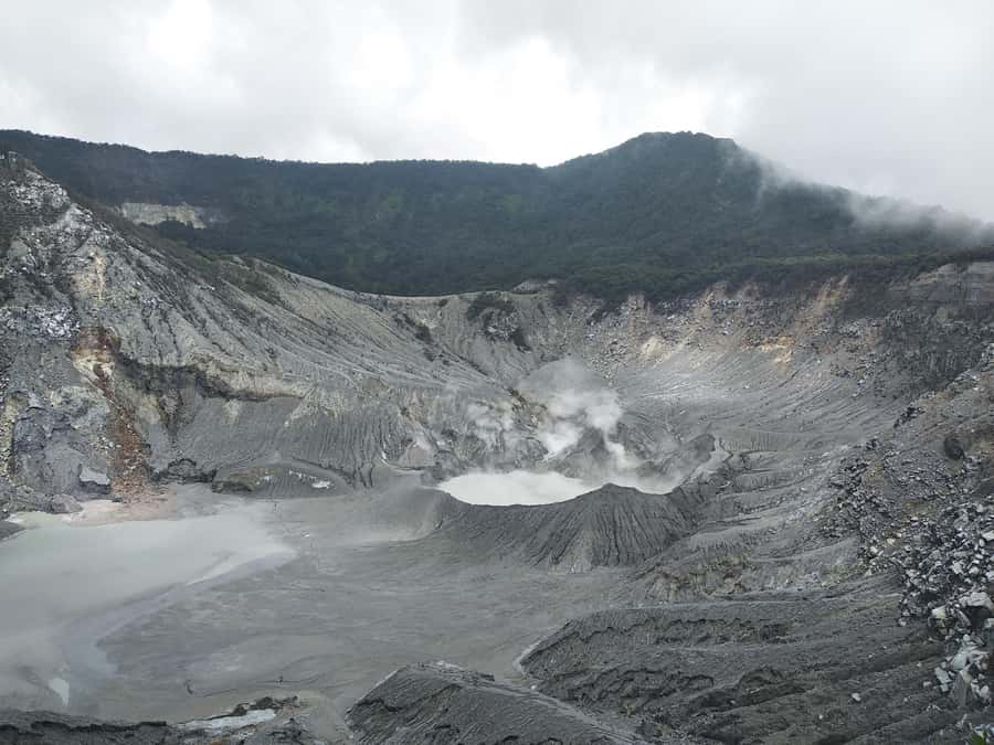 Jakarta: Active Volcano, Waterfall &beautiful local village - A West Java day trip from Jakarta: village life plus an active volcano