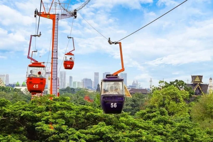 Jakarta: Cable Car Ride at Mini Indonesia Cultural Park - Taman Mini from the air, what the cable car really delivers