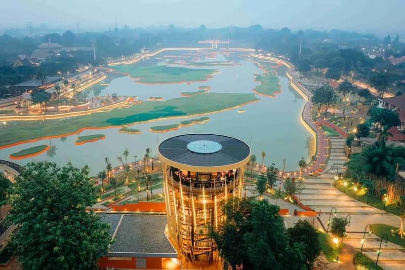 Jakarta: Taman Mini Indonesia Cultural Park Entry Ticket - Gardens that give you a break between big sights