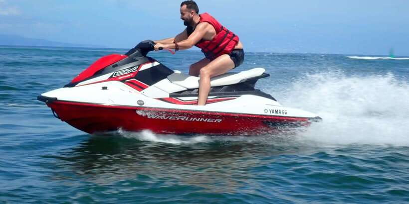 jet ski and water activity in bali - Banana Boat Ride: The Classic Bali Group Thrill