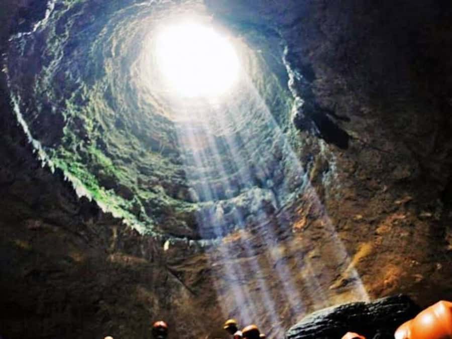 Jomblang & Pindul Cave Tour Yogyakarta - The real thrill: Jomblang’s 60 meter pulley descent