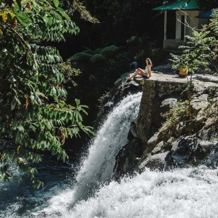 Jumping Sliding at Aling- Aling Waterfall and Handara Gate - How this 9-hour private day actually flows