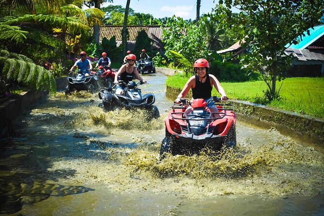KUBER ATV UBUD - Tunnel Waterfall Rice field Jungle w Private Car - The tunnel, waterfall, river, and rice-field route
