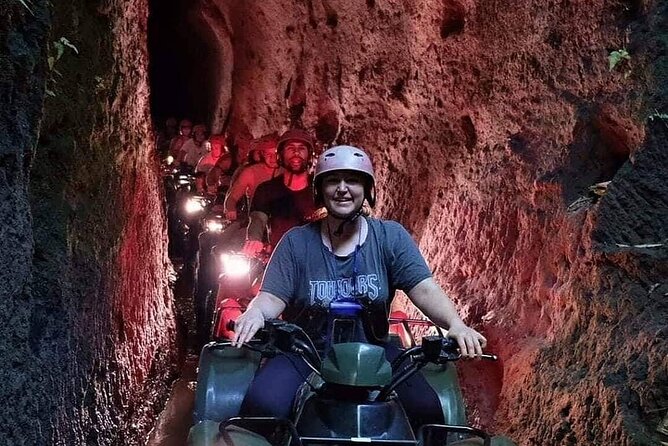 KUBER ATV UBUD - Tunnel Waterfall Rice field Jungle w Private Car - Gear up at Kuber Bali Adventure: boots, helmets, and a quick reality check