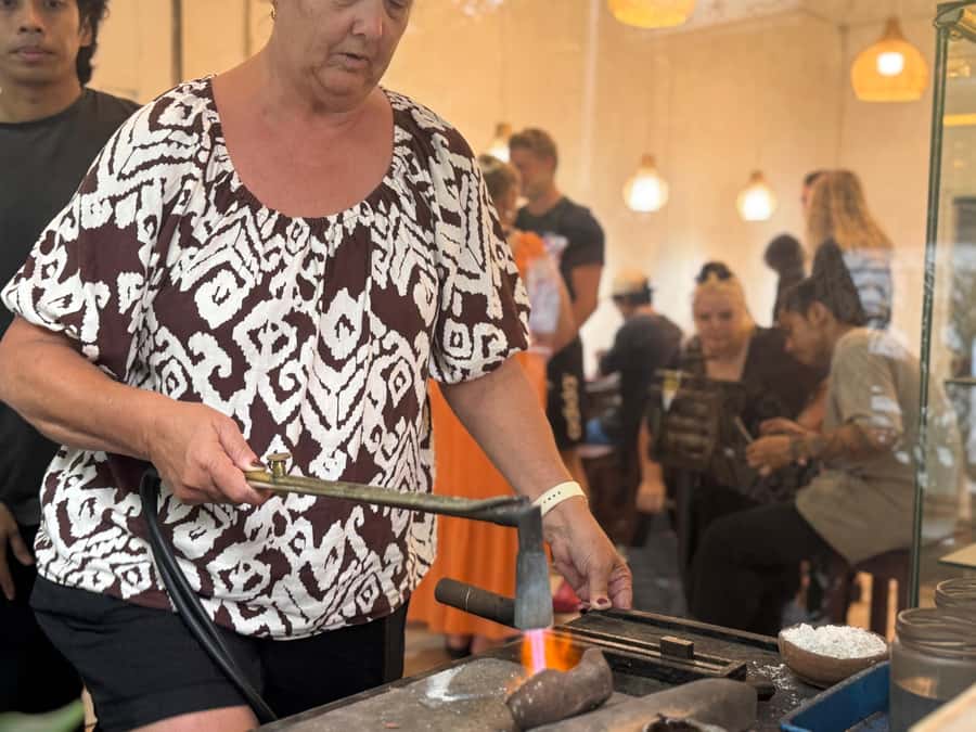 Kuta Bali Jewelry Making Class, With 7 grams of Pure Silver - Add-on silver, gemstones, and 24K gold plating, how they affect the budget