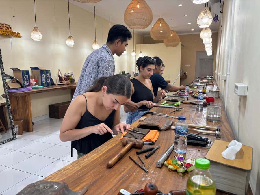 Kuta Bali Silver Making Class with 7 Grams of Silver - Arriving In Kuta, Legian, Right By Coffee Paradise