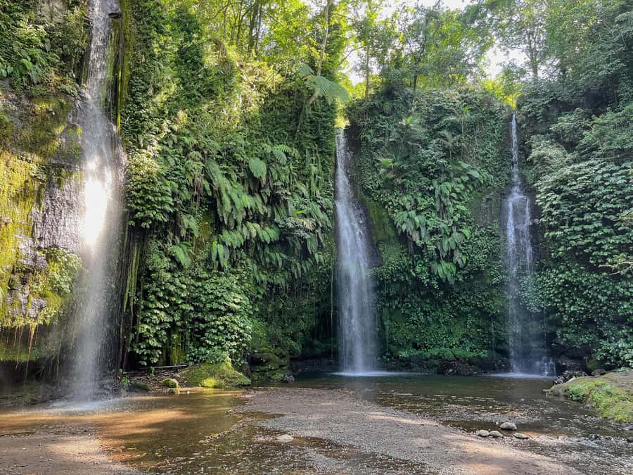 Lombok: Benang Stokel and Kelambu Falls Tour & Beach Sunset - Key highlights that make this Lombok day special